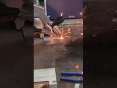 Paslanmaz çelik / çelik ve alüminyum kaynak için el yazılı lazer kaynak makinesi