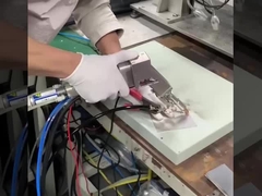 60° ve 45° yansıtıcı merceklerle elden taşınabilir çift kaygan lazer kaynak başlığı