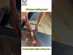 Alüminyum ve Karbon Çelik kaynak için 2000W Elli Tek Motorlu Lazer Kaynak Makinesi