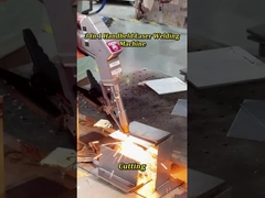 Taşınabilir Lazer Kafası 3'te 1 Lazer Kaynak Donanımı Kaynak / Temizlik ve Kesimi Destekler