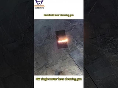 2000w Elde Tutulan Pas Çıkarma Lazer Silahı Boya Lekesi Çıkarma CE sertifikalı