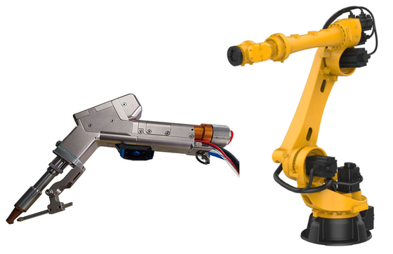 İyi bir fiyat. Robot Otomatik 400Hz ile Yüksek Hızlı Saldırma Lazer Kaynak Kafa çevrimiçi
