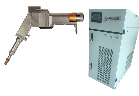 İyi bir fiyat. Modern Fiber Lazer Elde Kaynak Makinesi 1500w Çift Motorlu çevrimiçi