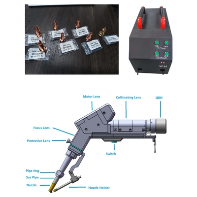 İyi bir fiyat. 2000W Fiber Handheld Tek Motorlu Lazer Kaynak Makinesi Aynı Zamanda Çift Yönlü Tel Besleme çevrimiçi