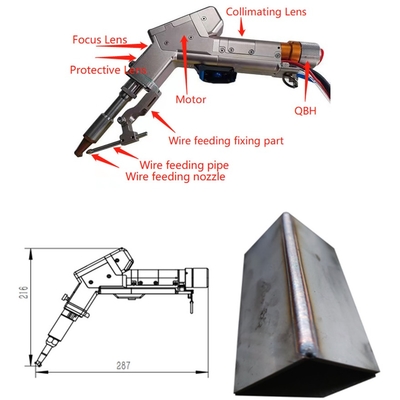 İyi bir fiyat. 60 & 150mm ayarlanabilir standart odak uzunluğu ile gelişmiş el kaynak makinesi çevrimiçi